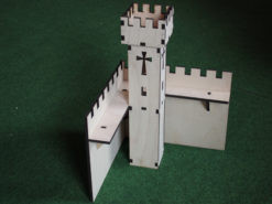 Burgecke mit Turm